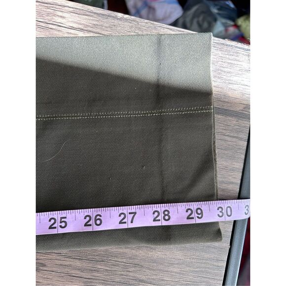 MM. La Fleur Powerstretch High Rise Size Zip Pants Olive Green Size 4 New York - Picture 14 of 14